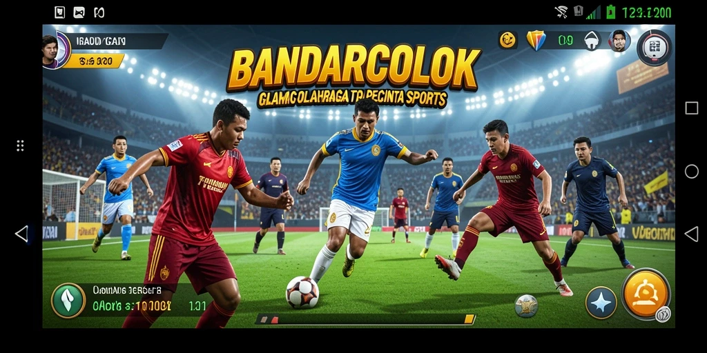 Tampilan gameplay BANDARCOLOK yang menarik dan kompetitif.