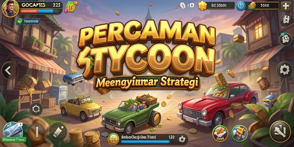 Tangkapan layar gameplay GOCAP123 dengan elemen Tycoon yang menarik.