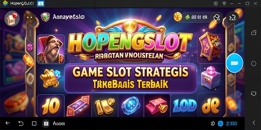 Gameplay HOPENGSLOT yang seru dan mengasyikkan di layar.