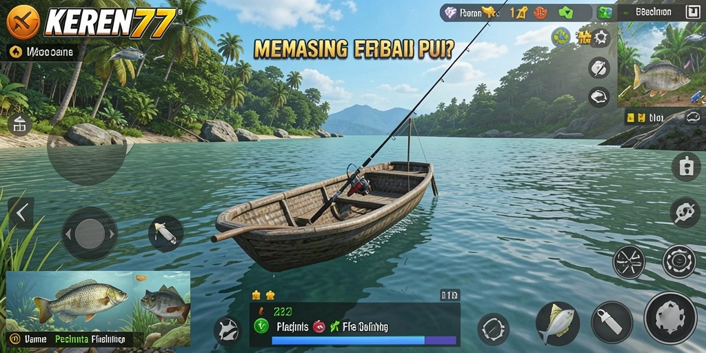 Tangkapan besar dalam screenshot gameplay KEREN77 yang memukau.