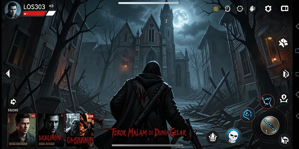 Gameplay menegangkan di LOS303 dengan atmosfer Horror yang mencekam.