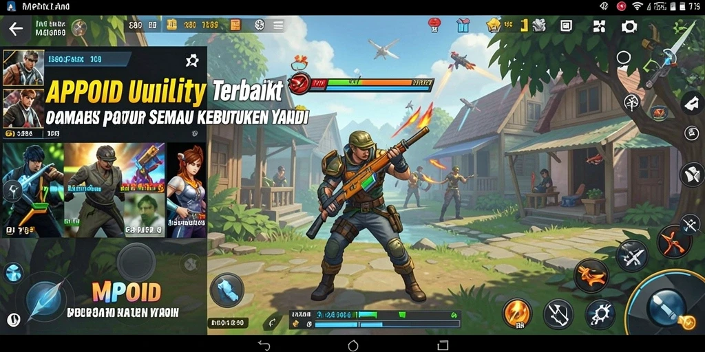Tampilan intuitif MPOID dengan berbagai fitur utility