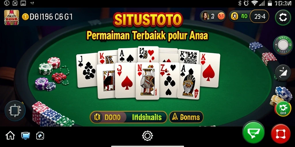 Tangkapan layar gameplay SITUSTOTO menunjukkan aksi seru permainan Domino.